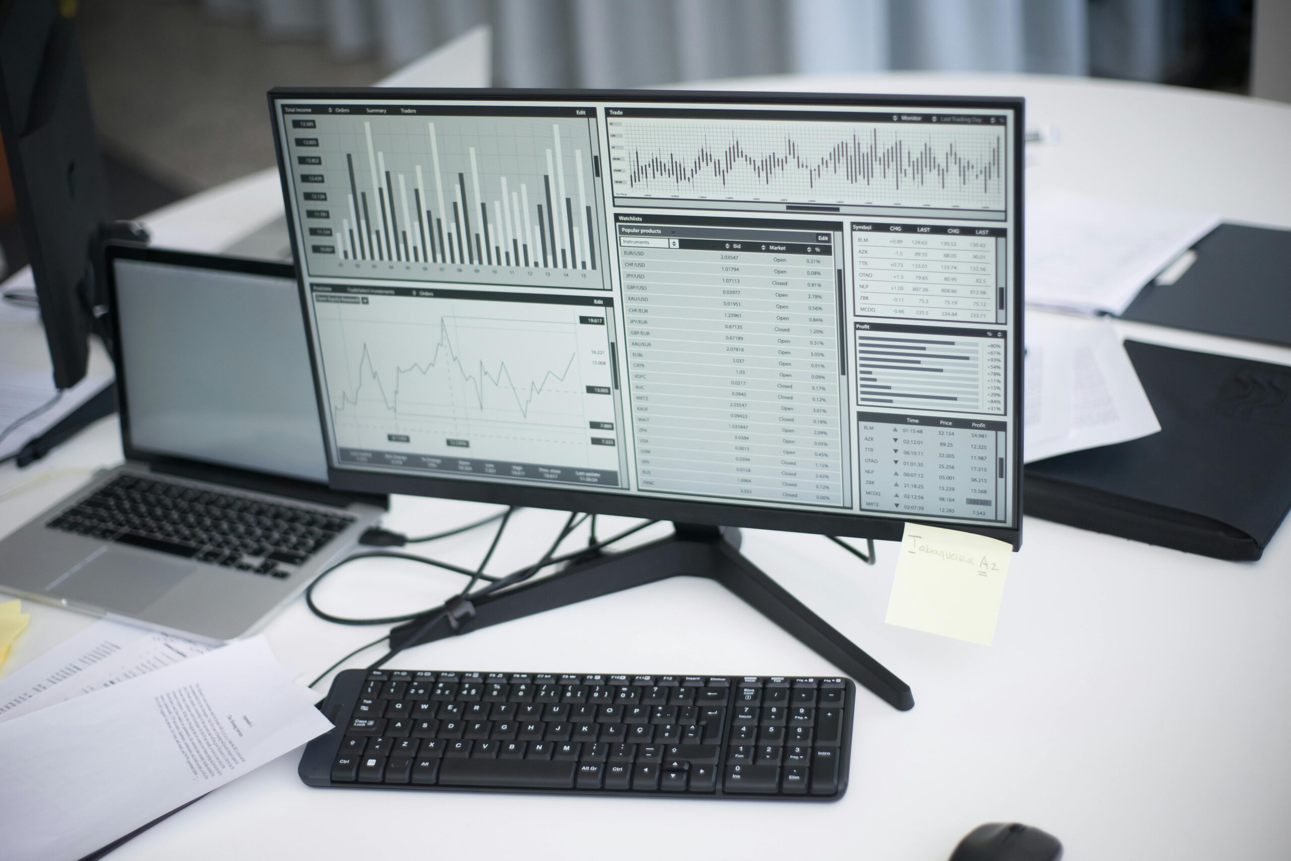Minimalist visualization showing integrated data streams, key performance indicators (KPIs), and growth charts, illustrating the use of modern startup analytics tools 